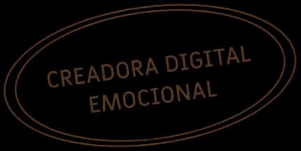 Sticker «Creadora digital emocional»