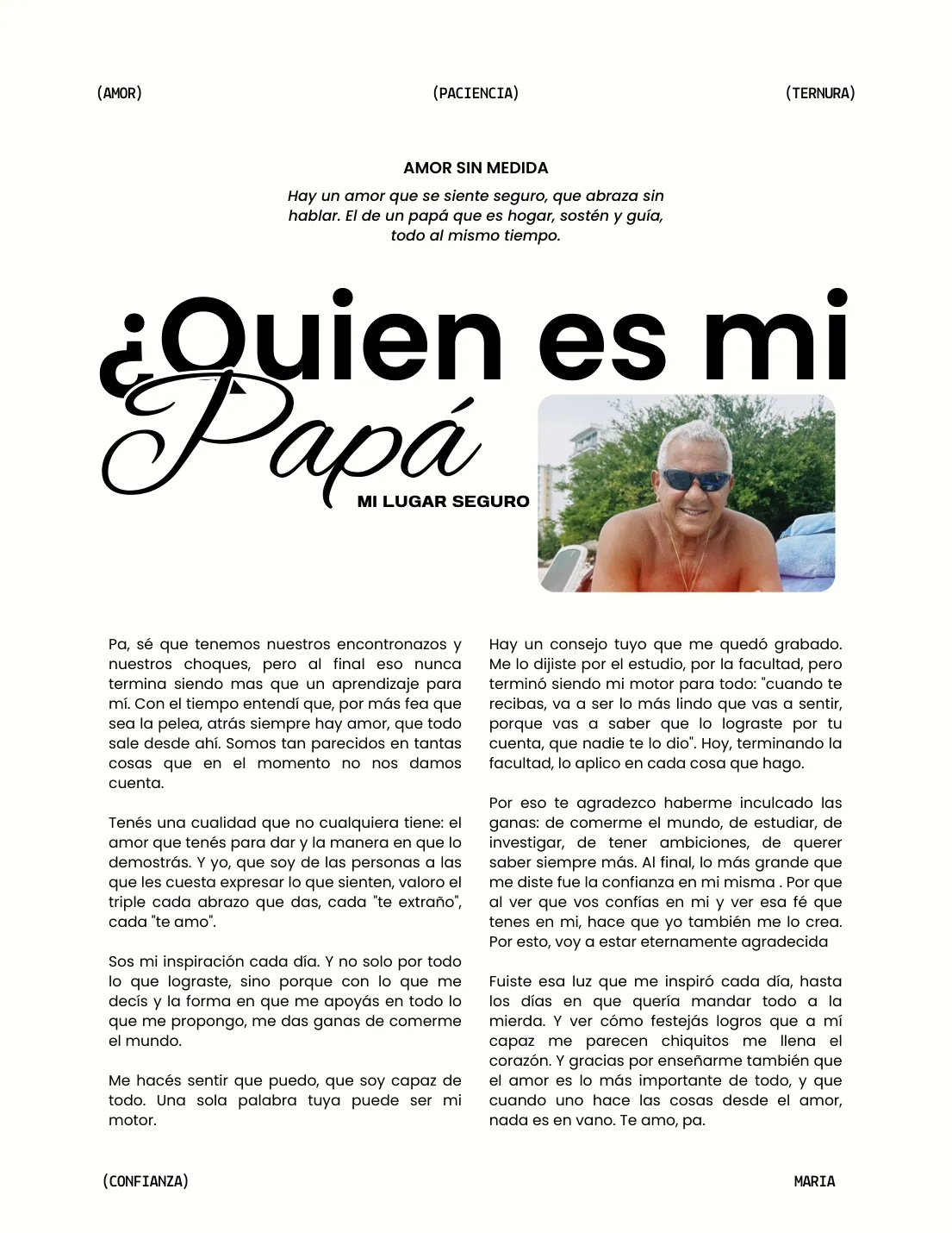 MOM & DAD · revista — pieza MD-03