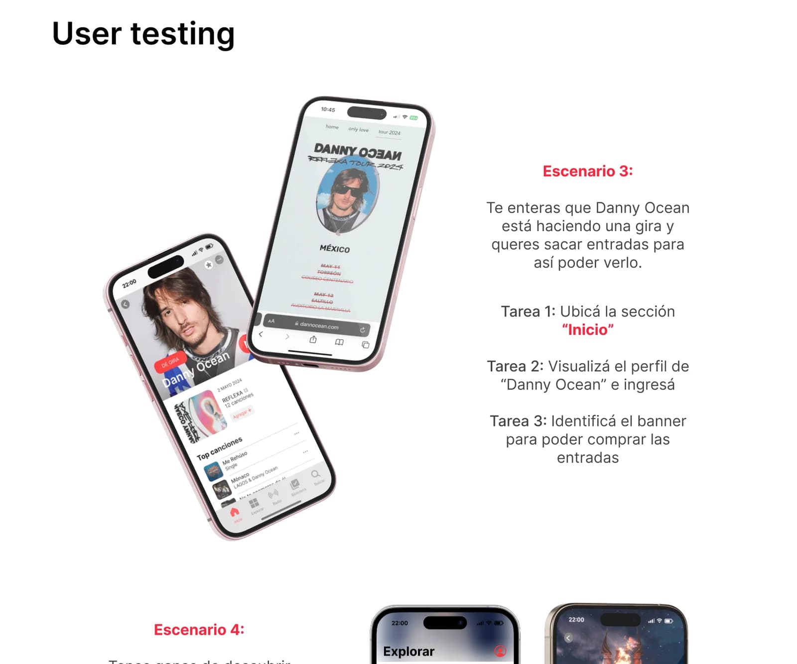 User testing — pieza AP-18