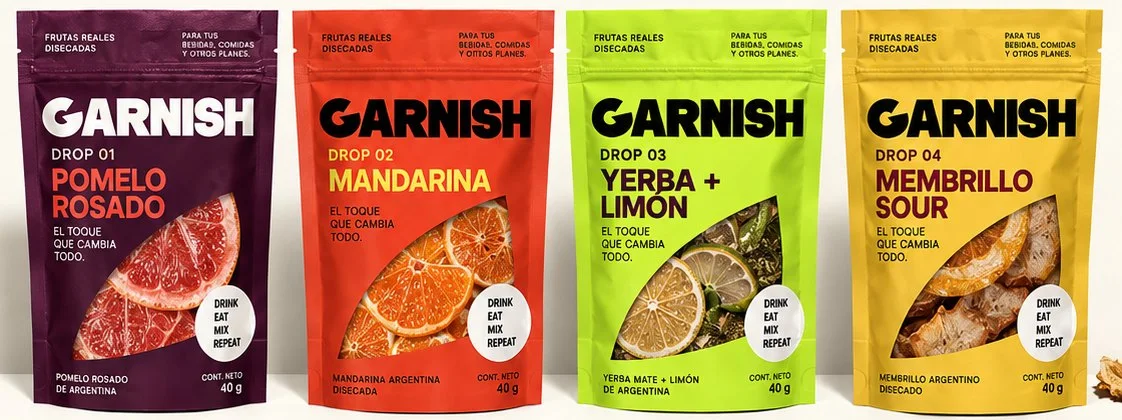 Garnish Argentina Drops, los drops