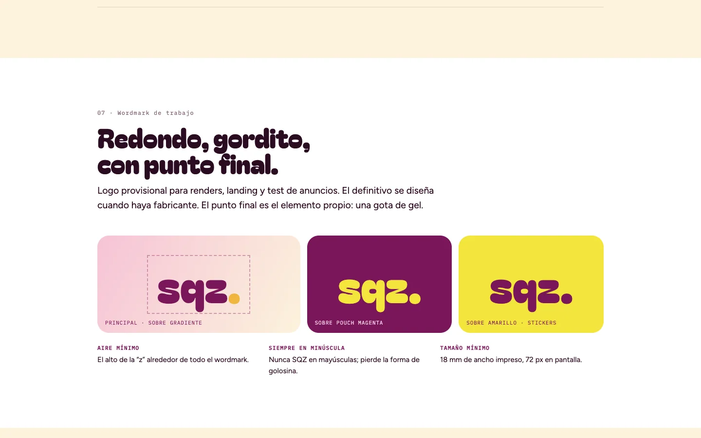 SQZ · Protein Jelly — pieza SQ-13